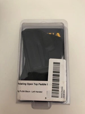 Funda de paleta Tagua PD3R-451 Sig P238 negra/izquierda giratoria tapa abierta ¡NUEVA! Foto 1 de 2