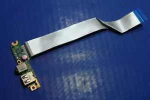 HP 15-f014wm 15.6" Genuine Laptop USB Audio Port Board w/Cable DA0U83TB6E0 - Picture 1 of 4
