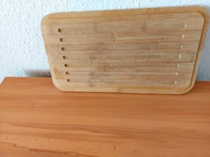 Naturholz Schneidebrett Steakbrett unbenutzt für Hobbyköche - Bild 1 von 6