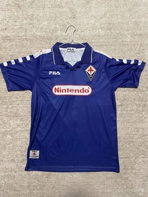 Camiseta local Fiorentina 1998-99 #9 Batistuta: talla mediana *excelente estado* Foto 1 de 2