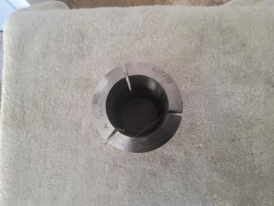HARDINGE  1-17/32" 16C ROUND COLLET w/ INTERNAL THREADS 16c 1.531 - Image 1 of 3