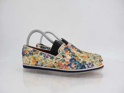 Rebecca Minkoff Loafers Women's Size 7 Sable Canvas Floral Print Slip On  Shoes - Image 1 of 4
