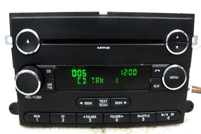 Radio CD AM/FM Ford MP3 F150 Edge Explorer Fusion Expedition 04-10 AL2T con sincronización Foto 1 de 4