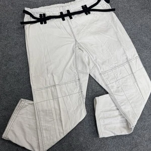 A3 BJJ Gi Hose weiß 100% Baumwolle verstärkte Knie Grappling Kampfsport 37x29 - Bild 1 von 6