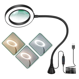Lötlupe Helfende Hände Lupe, Magnetische Lupenlampe mit... - Bild 1 von 7