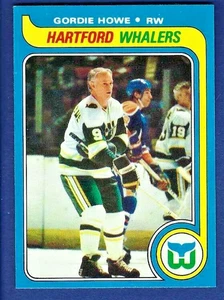 Topps Gordie Howe 1979-80 #175 casi nuevo - casi nuevo - Imagen 1 de 2