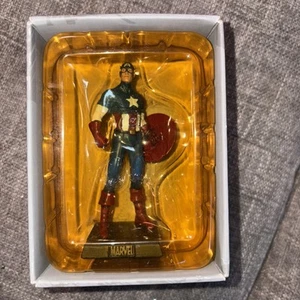 Eaglemoss Classic Marvel CAPTAIN AMERICA Lead Figure ABE 9917 2006 Not open - Bild 1 von 10