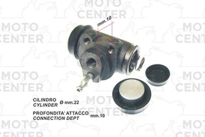 CILINDRETTO FRENO ANTERIORE PIAGGIO APE CAR P2 P3 220 CC ('78-'85) - APE MP P5 - Picture 1 of 1