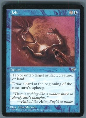 Magic the Gathering MTG Mirage Jolt # - Image 1 of 2