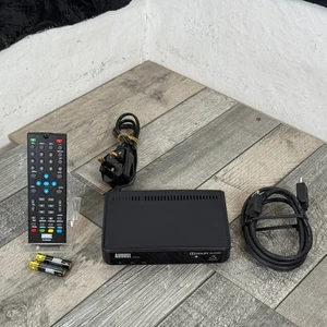 August DVB400 Freeview HD Box Dolby Audio HDMI SCART Small + Remote Cable - Picture 1 of 13