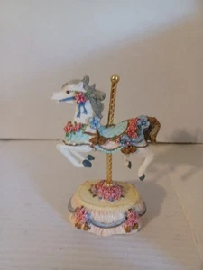 Heritage House Country Fair Collection Karussell Pferd gestern 6" Zoll groß - Bild 1 von 6