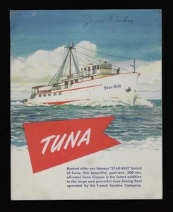Vintage Star-Kist Tuna 24 Page Advertising Recipe Booklet 5-1/4x6-1/2 Inch Used - Picture 1 of 3