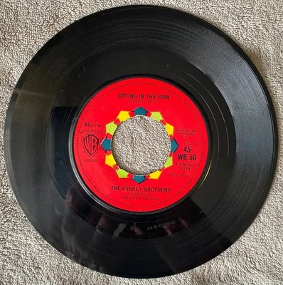 The Everly Brothers – Crying In The Rain / I'm Not Angry  7in Vinyl Record - Image 1 of 2
