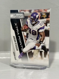Adrian Peterson 2010 Panini Playoff Prestige Xtra Points Black /10 SSP #107 - Picture 1 of 3