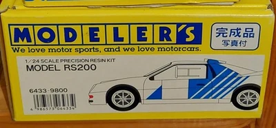 Modelers 1/24 KIT Ford RS200  Rally Gr. B Very rare - Immagine 1 di 4