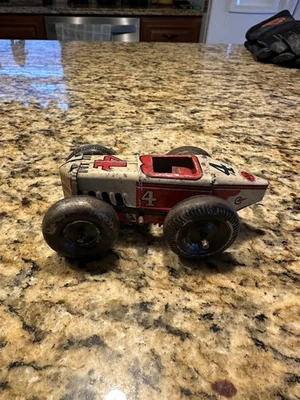 Marx’s Tin Windup Boat Tail Racer #4 Foto 1 de 4