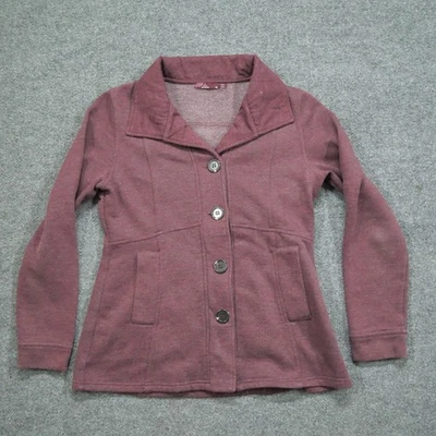 Chaqueta Prana para mujer mediana púrpura polar Catrina informal Foto 1 de 4