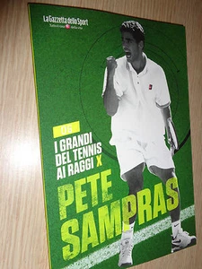 LIBRO BOOK N°6 I GRANDI DEL TENNIS AI RAGGI X PETE SAMPRAS GAZZETTA DELLO SPORT - Bild 1 von 1