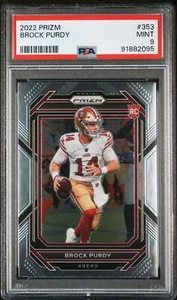 Panini Prizm Brock Purdy RC #353 2022 PSA 9 como nuevo 49ers - Imagen 1 de 3