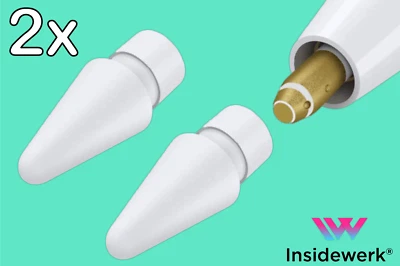 Für Apple Pencil 2 1 Spitze Kappe Stylus Nibs Ersatzspitze für iPad Pro Air  - Bild 1 von 4