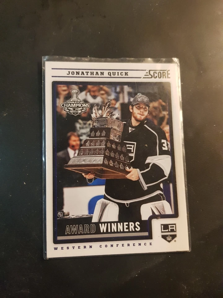 2012-13 Panini Score Award Winners Jonathan Quick Los Angeles Kings #500 - Image 1 of 1