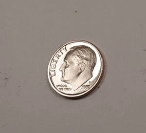 1981-S TY2 Roosevelt Dime * Gem Proof DCAM * Type 2 * XXD863 - Bild 1 von 4