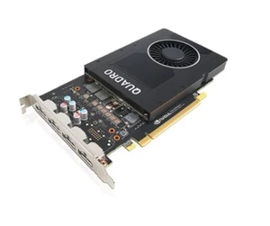 NVIDIA Quadro P2000 CAD Grafikkarte 5GB PCIe 3.0 x16 4x DisplayPort HDCP - Bild 1 von 4