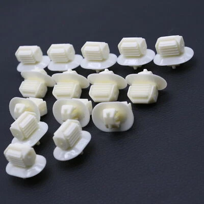 15 Pcs Windshield Pillar Trim Clips Retainer For VW Golf Jetta Tiguan 6N0867276 — 第 1/4 张图片