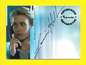 2001 Inkworks The X-Files Seasons 4 & 5 Autograph A4 Laurie Holden as Marita - Picture 1 of 3