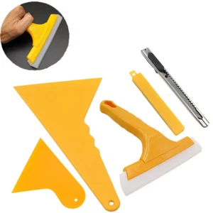 5Pcs Window Tint Tools Kit Car Auto Film Tinting Scraper squeegee Installation - Picture 1 of 13