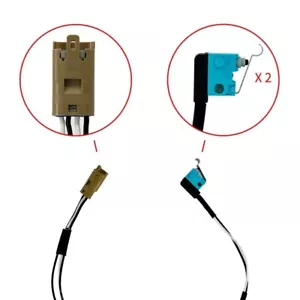 Tesla Car Model S Door Handle Upgrade Repair Kit Microswitch Harness 1025401-00 - Foto 1 di 5