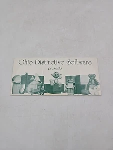 Ohio Distinctive Software CD 4 pädagogische Computerspiele Kinder Vorschule Vintage - Bild 1 von 3