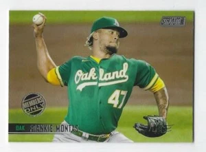 2021 Topps Stadium Club #106 Frankie Montas Members Only Parallel ~ Oakland A's - Picture 1 of 2