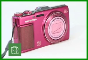 Olympus SH-25MR Red 16.0 MP Compact Digital Camera Tested Working Used Japan - Picture 1 of 3