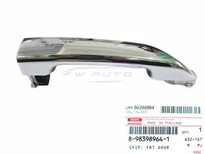 Genuine Front Right Chrome Door Handle Grip Fits Isuzu D-max Dmax 2020 - 2025 - Picture 1 of 4