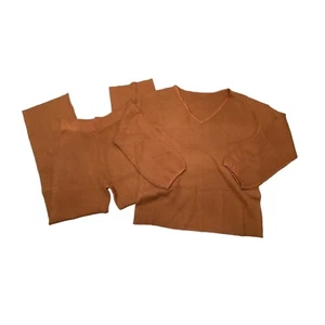 NEW Viotti Women's Brown 2-Piece Sweater Set Size Medium B66 - Picture 1 of 4