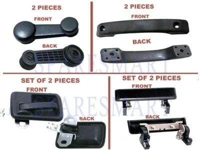 Juego completo de manijas exteriores + interiores Suzuki SJ410 SJ413 Samurai Sierra Drover Gypsy# Foto 1 de 4