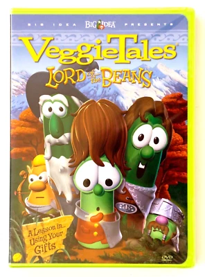 VeggieTales- Lord of the Beans (DVD, 2005) Big Idea, Toto Baggypants, New Sealed Foto 1 de 4
