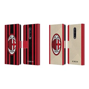 OFFICIAL AC MILAN 2021/22 CREST KIT LEATHER BOOK WALLET CASE FOR ONEPLUS PHONES - Picture 1 of 8