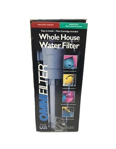 OMNIFILTER U25 Series A Whole House Water Filter w/ TOI Cartridge & Install Kit - Picture 1 of 3