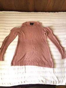 LOVEMARKS dusty pink MEDIUM Strick Peekaboo Pullover - Bild 1 von 9
