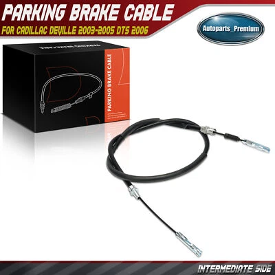 Cable de freno de estacionamiento lateral intermedio para Cadillac DeVille 2003-2005 DTS 2006 Foto 1 de 4