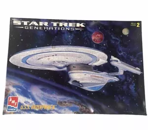 KOMPLETT Star Trek Generationen AMT Modell USS Enterprise 1/1000 Maßstab 8762 -10DO - Bild 1 von 9