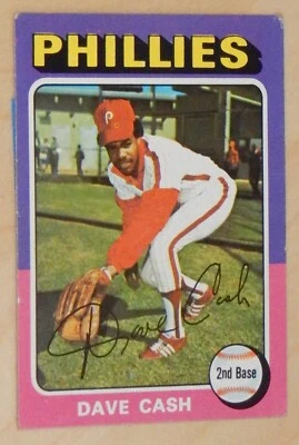 1975 Topps Philadelphia Phillies Baseball Cards - Set of 5 Excellent Condition - Image 1 of 4