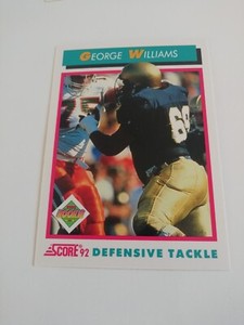 George Williams Cleveland Browns Pick Your Card NFL Trading Card