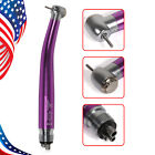 1-20*Usa Nsk Style Dental High Speed Pana Max Air Turbine Handpiece 4Hole Purple