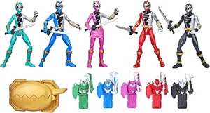 Power Rangers Dino Fury 5 Team Multipack 6 Zoll Actionfigur Spielzeug Schlüssel F3308 - Bild 1 von 4
