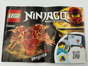 Lego Ninjago Spnjitzu 70659 Instructional Manual Only 2019 - Picture 1 of 2