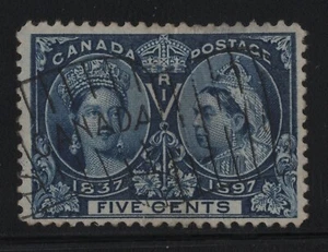 #54 Jubilee 5c Canada used well centered - Picture 1 of 2