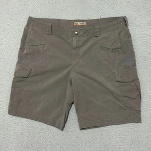 Pantaloncini cargo 5.11 Tactical Styke uomo 40 grigio ripstop 11" cuciture interne utility - Foto 1 di 14